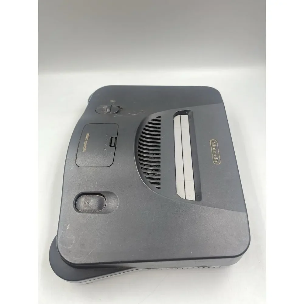 Nintendo 64 N64 Game Console Only NUS-001 Black - Tested & Working